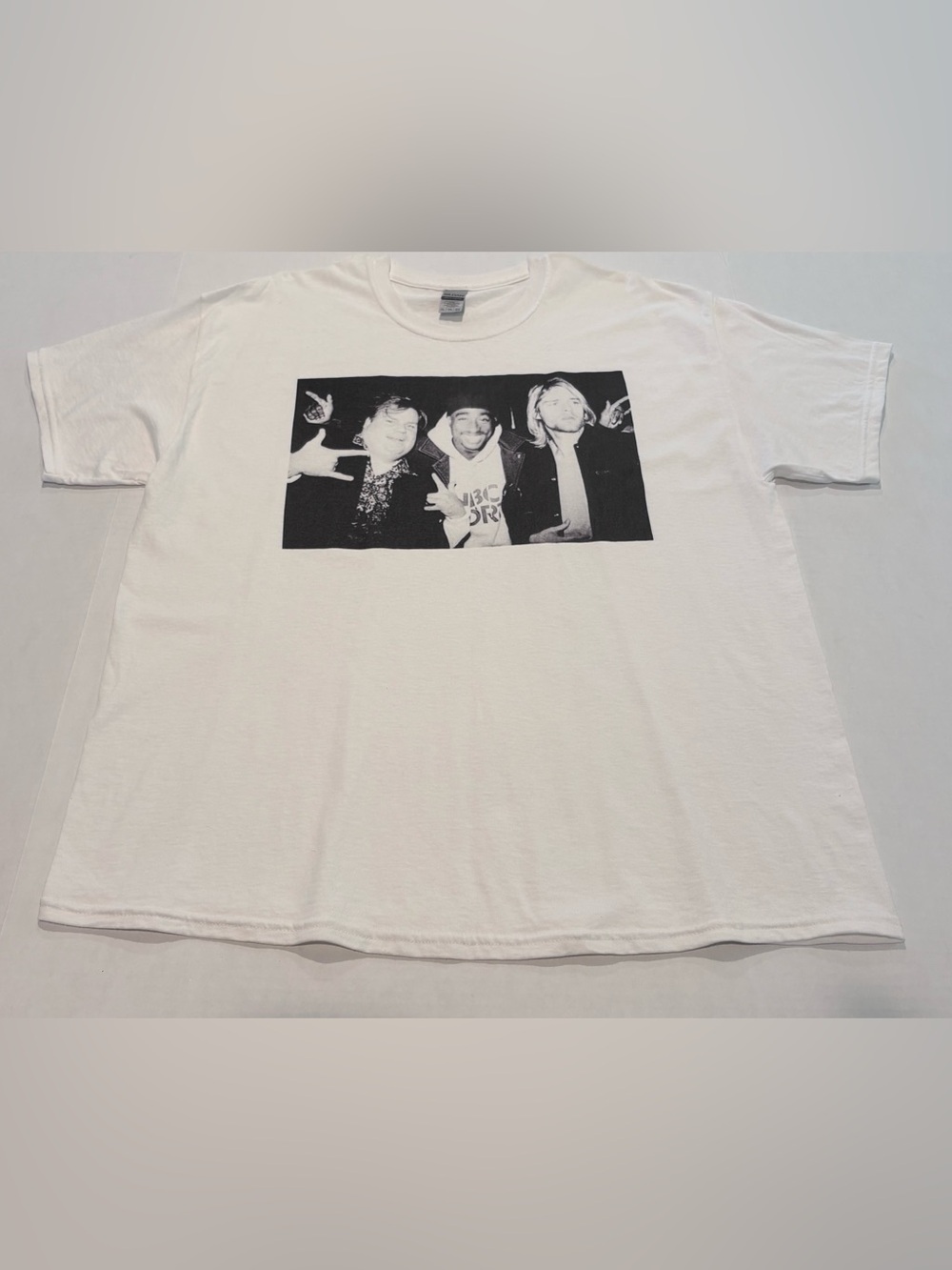 Tupac Chris Farley Kurt Cobain T shirt Size XL